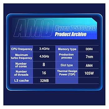 AMD Ryzen7 5800X3D CPU 動作品 Speedy new 5800X3D is AMD's first non-overclockable Ryzen